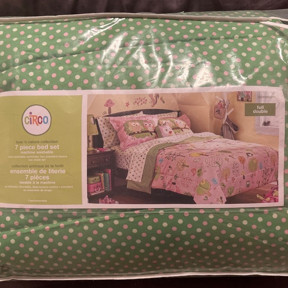 🌸 🦉 CIRCO Love n’ Nature 7 piece bed set (full/double) - Picture 8 of 8